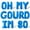 Blue, variant on Letter Balloons - OH MY GOURD IM 80 16" Inch Alphabet Letters Foil Mylar Balloon 80th Birthday Party Banner (Gold)