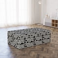 thumbnail image 3 of Abstract Foldable Mattress, Modern Rectangle and Lines, 78.7" x 47.2", Charcoal Grey Eggshell, by Ambesonne, 3 of 6