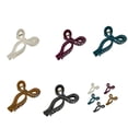 thumbnail image 2 of Sonducket Accesorio de garra para el pelo con lazo, pinzas de tiburón acrílicas, pasadores, tocados de Color sólido Accesorio para el cabello Alforfón, 2 of 6
