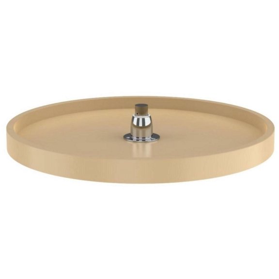 Rev-A-Shelf 6621-20-15-52 Classic 1 Shelf 20" Full Circle Lazy Susan - Almond