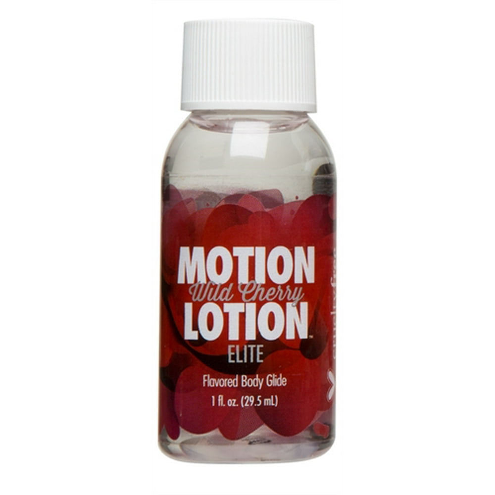 Motion Lotion Elite Body Glide Lubricant, 1 fl.oz, Wild Cherry