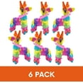 thumbnail image 3 of 6 Pcs Mini Pinata 4x7" - Fiesta Party Decorations, Mexican Cinco de Mayo Party Supplies, Day of the Dead, D�a de Los Muertos decorations, Table Centerpiece Decor by 4E's Novelty, 3 of 7