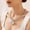 A-Silver Heart, variant on 14K Gold Plated Chunky Heart Necklace for Women, Waterproof Non-Tarnish Hypoallergenic Bold Chain with Toggle Clasp, Statement Jewelry Gift for Her