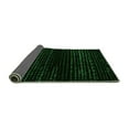 thumbnail image 2 of Ahgly Company Indoor Round Abstract Green Modern Area Rugs, 5' Round, 2 of 4