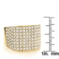 thumbnail image 3 of Mens Diamond Rings Collection Custom Made 14k Gold Ring 4.5 Ctw (Yellow Gold Size 5.5), 3 of 3