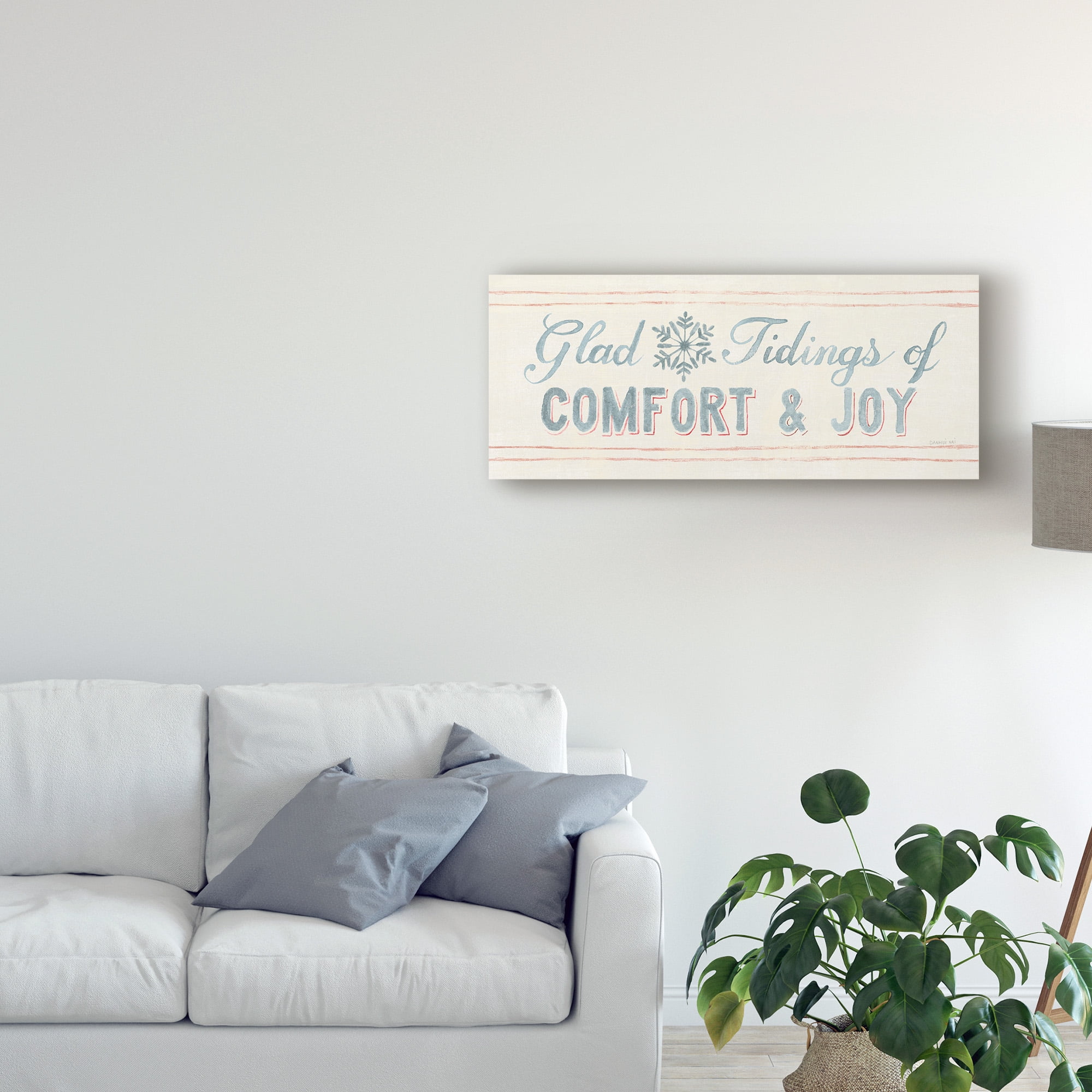 Trademark Fine Art 'Floursack Holiday VI' Canvas Art by Danhui Nai