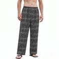 thumbnail image 2 of Mutghys Cotton Pajama Pants for Men Classic Print Elastic Waist Sleep Pants with Pockets Home Relaxing Soft Comfy Casual Pants, 2 of 6