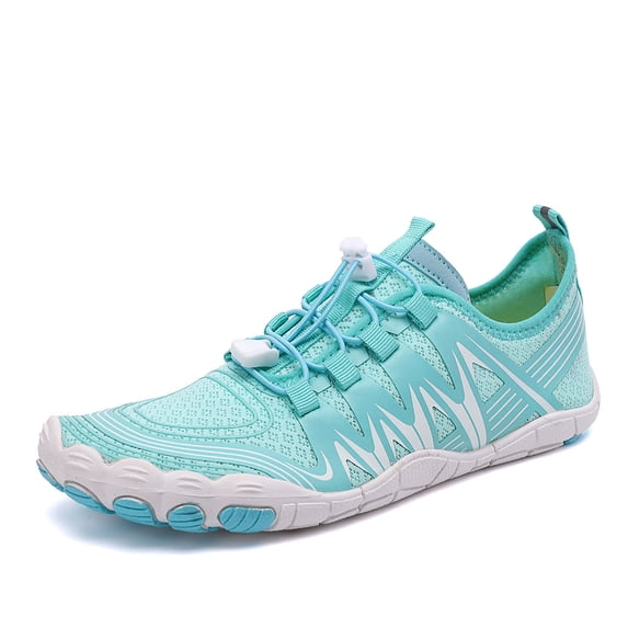 Earlde Mens and Womens Water Shoes, Aqua Socks, Barefoot Skin Shoes for Water Sports Beach Pool Yoga Surf Casual Shoes