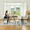 thumbnail image 4 of Homy Casa Music Performance Comfortable Stools Set of 4, Beige, 4 of 5