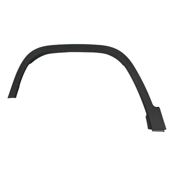 FRONT DRIVER SIDE WHEEL ARCH TRIM; TEXTURED; MADE OF PP PLASTIC