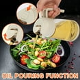 thumbnail image 5 of Oil Sprayer for Cooking, 2 in 1 Olive Oil Dispenser Bottle for Kitchen, 16oz/470ml Premium Glass Oil Bottle, Food-grade Oil Mister for Air Fryer, Salad, Frying, BBQ (White+Green), 5 of 7