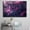 Purple, variant on Mudket Purple Pink Neon Leopard Wall Art, Framed Cheetah Print Canvas Wall Decor, Moody Jungle Animal Wall Art for Living Room Bedroom, Ready to Hang - 12"L x 8"W