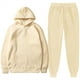 thumbnail image 2 of Conjunto de chándal de 2 piezas para hombre, sudadera con capucha y pantalones con cordón, sudaderas con capucha para hombre, ropa deportiva para correr, ropa deportiva de otoño para hombre y mujer, 2 of 4