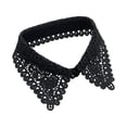 thumbnail image 2 of Fake Choker, False Neckwear Elegant Detachable Necklace Lapel Neckwear for Women Girls Ladies Apparel Clothes Accessories Black, 2 of 8
