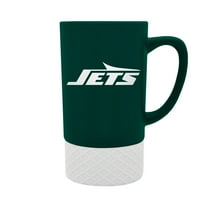 New York Jets Team Logo 16oz. Laser Etched Jump Mug