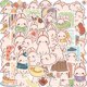 thumbnail image 1 of 50 Pcs Kawaii Bunny Stickers, Pink Aesthetic Stickers for Water Bottle, Cute Vinyl Waterproof Decals for Laptop Scrapbooking Journaling Bicycle Car Ph, 1 of 3