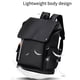 thumbnail image 2 of Mochila ligera Sonducket impermeable para ordenador portátil negro, 2 of 6