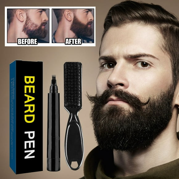 UHGEAX Spray Spray Turmeric Cleaning Pad Skincare Soap Beard Filler Kit Beard Shape Filler and Edge Tip Brush Water and Sweat Resistants Black 5ml Neck Cooling Ring Whitening Cream a Toning Deals