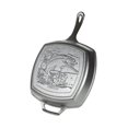 thumbnail image 1 of Lodge Wildlife 10.5 Inch Fish Square Grill Pan, 1 of 3