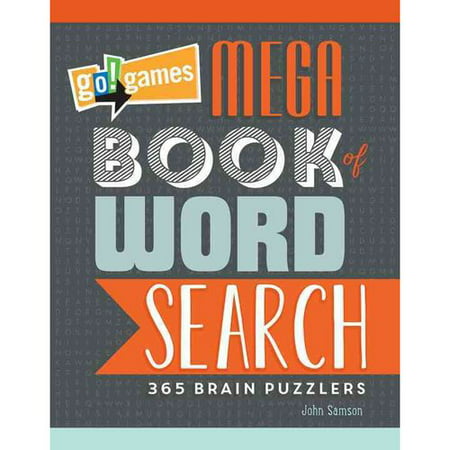 Go! Games Mega Book of Word Search: 365 Brain Puzzlers
