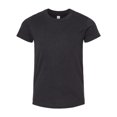 thumbnail image 1 of BELLA + CANVAS 3001YCVC Youth CVC Unisex Jersey Tee Solid Black Blend - L, 1 of 2
