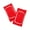 Red, variant on Klo Comfort Pair Of Elbow Pads With Thickened Spongy Pads & Breathable Design | Non Arm Support Wrap For Fitness For Weight Lifting Tennis Dance 1pc