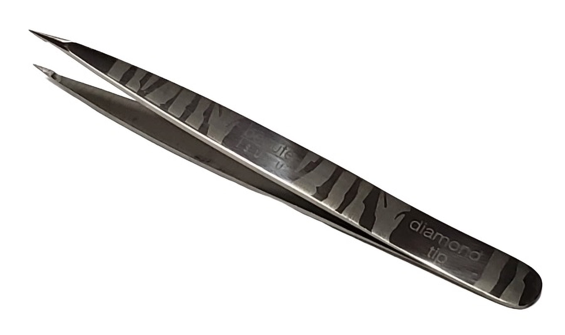 Professional Diamond Tip Eyebrow Tweezers
