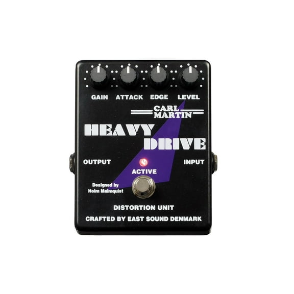 Carl Martin Heavy Drive Distortion Guitar Effects Pedal