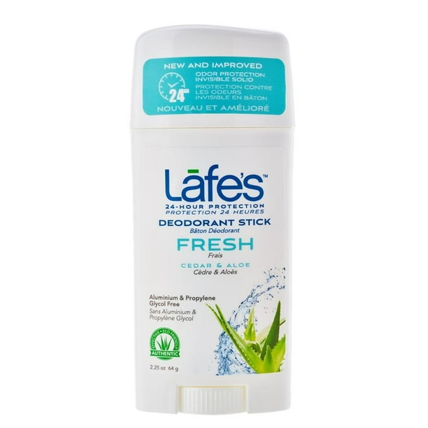 Lafe's Natural and Organic Deodorant Stick Fresh 2.5 oz