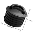 thumbnail image 2 of HAMPPLIES 6Pcs Kayak Drain Plug Kit Black Rubber Plug Stoppers High Performance Kayak Supplies for Stability, 2 of 8