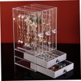 thumbnail image 3 of PBPBOX 1Set Jewellery Storage Case Transparent Jewelry Holder Acrylic for Women, 3 of 7