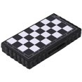 thumbnail image 3 of 1set Mini International Chess Folding Magnetic Plastic Chessboard Board Game Portable Kid Toy Portable, 3 of 4