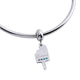 thumbnail image 2 of Charm para Pulsera LuckyLy, Dije de Paleta, Acero Inoxidable y Zirconia Cúbica, Modelo Loly plateado UNITALLA, 2 of 8