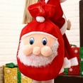 thumbnail image 4 of Nkmbld Large Christmas Gift Bags, Santa Claus Gift Bags Velvet Smile Old Man Christmas Decoration Backpack Bags, 4 of 6
