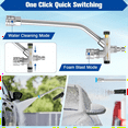 thumbnail image 4 of Pressure Washer Accessories, Dual Connector, 7 Pressure Washer Sprayer Nozzles with 1 Car Wash Mitt, 1/4In Quick Connect,1set * foam cannon soap for pressure washer,As Shown, 4 of 6
