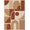 Beige, Pattern 9, variant on ODIKA 8'x10' Washable Area Rug Non-Slip Chair-Friendly Mat Beige Terracotta Geometric Artistry Abstract Shapes with Modern Lines for Dining Room, Large Office, Lounge