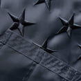 thumbnail image 3 of All Black American Flag 3x5 Ft, Polyester All Black US Flag with Embroidered Stars, Stitched Stripes, Brass Grommets - Durable & Fade Resistant Black USA Flag for Outdoor（2Pack）, 3 of 10