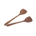 thumbnail image 1 of Wooden Spatula, Safe Long Handle Wooden Spatula  For Mixing For Turning For Stirring 33.7cm / 13.4in, 1 of 8