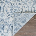 thumbnail image 6 of Couristan Calinda Marlowe Area Rug, Steel Blue- Ivory, 3'3" x 5'3", 6 of 7