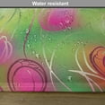 thumbnail image 6 of Ambesonne Modern Place Mats Set of 4, Tulips Urban Graphic, Standard Size, Pink Green, 6 of 6