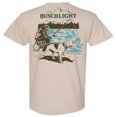 thumbnail image 2 of Busch Light Fishing with Friends Tan Front Back Print T-Shirt-Small, 2 of 3