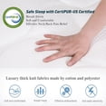 thumbnail image 4 of 11 Inch Memory Foam and Innerspring Hybrid Mattress, Ergonomic Design with Breathable Foam and Pocket Spring/Medium Plush Feel-Multiple Sizes-King, 4 of 12
