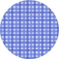 thumbnail image 1 of Ahgly Company Machine Washable Indoor Square Transitional Day Sky Blue Area Rugs, 3' Square, 1 of 7