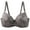 Gray, variant on Women's Plus Size Wire-Free Bra - Ultra Comfort Everyday T-Shirt Bra