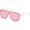 Pink, variant on Rimless Square Sunglasses for Women Men Flat Top Shield Frameless Sun Glasses