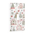 thumbnail image 2 of Yayeee Toggle Light Switch Wall Plate 1-Gang 4.5"x2.7" Home Decorative Outlet Cover, Nordic Christmas House, 2 of 7