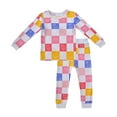 thumbnail image 3 of MEZZALL Baby Boy & Girls Cartoon O-Neck Long Sleeve Shirt Tops Pajamas Sets Pants Set Kids Toddler Sleepwear Night Children Pj's For Daily Trendy Nightwear, 3 of 3