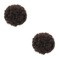 thumbnail image 3 of maskred Fashionable Afro Puff Drawstring Ponytail Bun Synthetic Hair Bun For Trendy Brown Black 2Set, 3 of 6