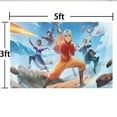 thumbnail image 6 of Avatar The Last Airbender 2025 school Background Wall Decor Taspestry Poster Banner Backdrop Party Supplies, 6 of 6