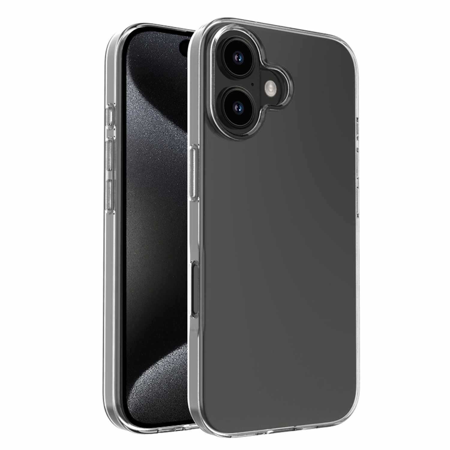 Blu Element Étui Gel Skin Clear pour iPhone 16